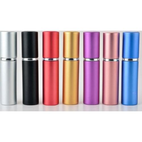 75x 5ml matte flat head aluminum electrolytic tube,perfume spray bottle,bottled mini mini bottle.Glass liner