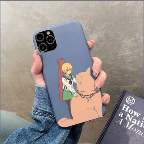 Manga Cute Japanese Anime Cartoon Kawaii Japan Girl Phone Case for iphone 11 12 mini pro max 7 8 plus 6 6s x xs max xr coque