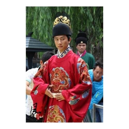 Male Costume Hanfu Ming Dynasty Prince Leud Zhu Qiyu Hanfu 2015 New TV Play The Imperial Doctress Same Design