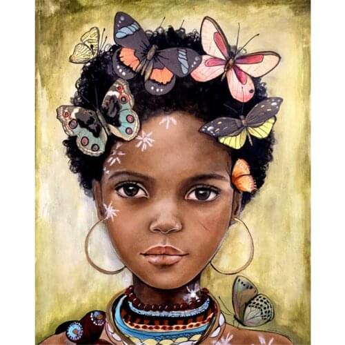 Angel Cartoon DIY Cross Stitch 11CT Embroidery Kits Needlework Craft Set Cotton Thread Printed Canvas Home Wholesale