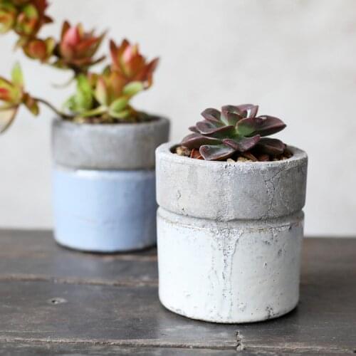 Desktop Mini Ceramic Flower Pots Creative Classic Pottery Glazed Wholesale Price Flower Green Plant Pot Not Including Planter