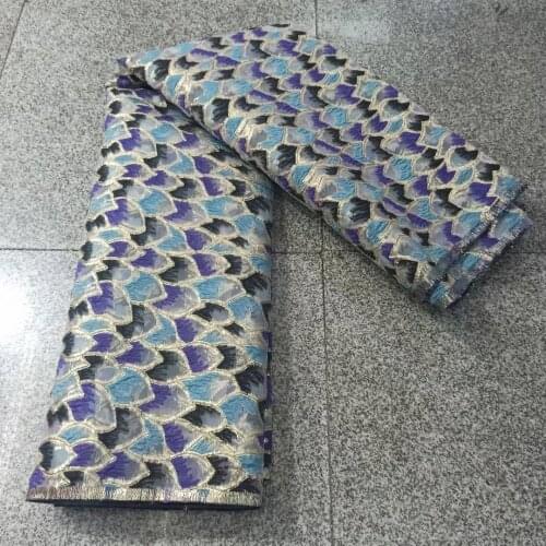 Latest Design Brocade Jacquard Lace Fabric French Lace Fabric High Quality African Nigerian Lace Fabric For Party ZP031