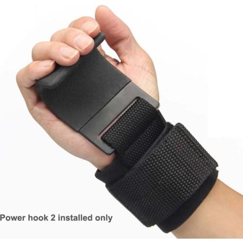 Fitness exercise weightlifting gloves with deadlift protection palm wrist finger sleeves support power hook pull-ups