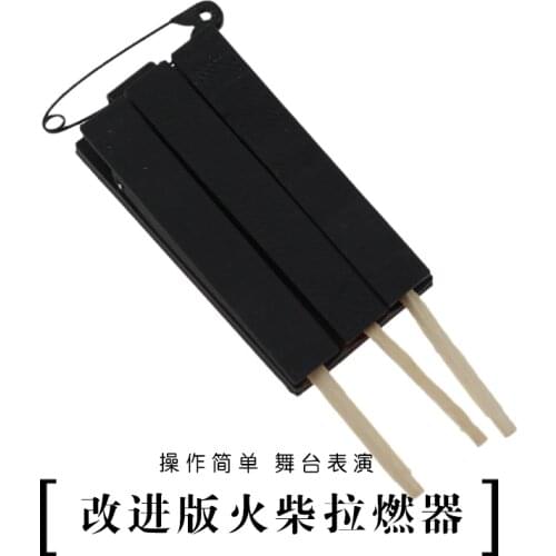 Lit Match Producer (Two/Three Times) Close Up Illusion Mentalism Classic Toys Magic Tricks Gimmicks Propsmagie