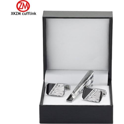 Luxury VAGULA Tie Clip Cufflinks Set Top Quality Tie Pin Cuff links Set Wholesale Tie Bar Link Set whoelsale&retail