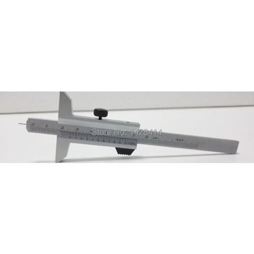 80mm stainless steel depth vernier caliper with needle point Depth Gauge with needle point Vernier depth caliper with needle