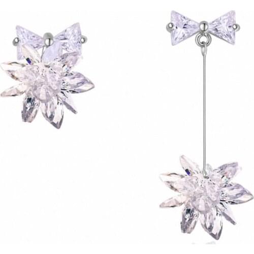 TRACYSWING 1 Colors Real Big Brand AAA Zirconia Micro Inlays Beetle Stud Earrings for Women Insect Th-130601