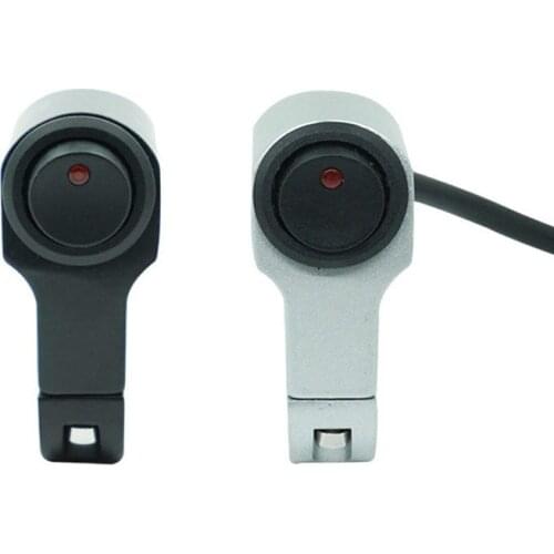 22mm universally Aluminum Alloy Metal Motorcycle Handlebar Switch With Indicator Light Handle Bar Switch Moto Accessories
