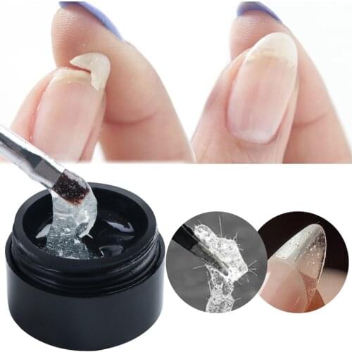5ml Nail Repair Gel Fix Crack Glue Fiberglass Nail Builder Gel Quick UV Extension Varnishes Clear Polish Manicure Tools FB1520