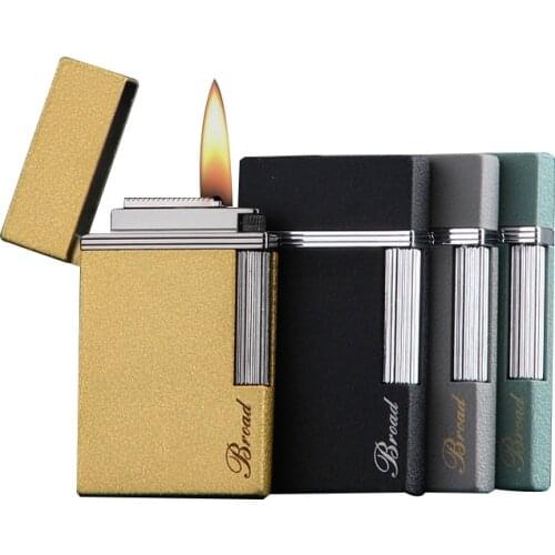 Factory New Hot Selling Metal Gas Windproof Portable Lighter Gadgets For Men Cigarette Accessories