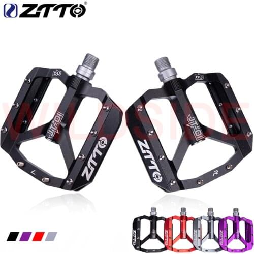 ZTTO JT01 MTB Road Bike Ultralight Sealed Pedals Cycling Part Alloy DH XC Hollow Anti-slip Bearings Du System mountain 12mm Axle