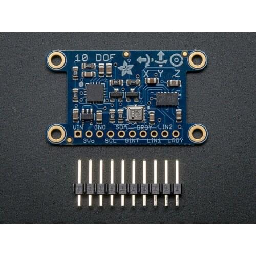 10 Axes Sensor IMU AHRS LSM303DLHC L3GD20 BMP180 Module