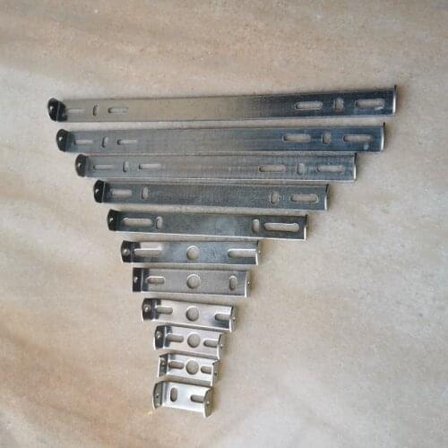 2pcs/lot 45-395mm metal mounting plate Bow fixing plate with/without M4 screw for Ceiling rose ceiling pendant lamp side hole