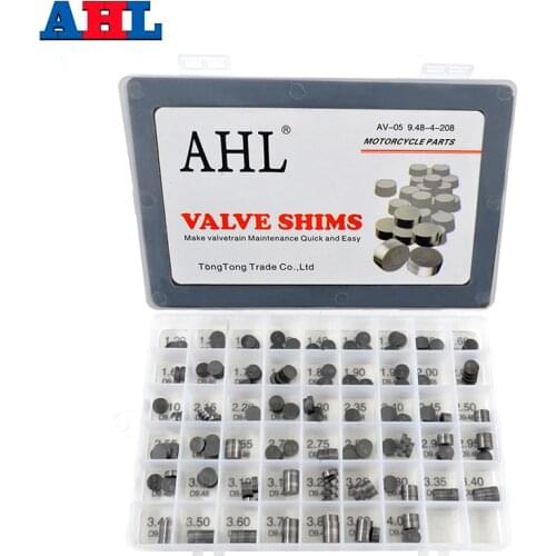 208pcs Motorcycle 9.48mm Adjustable Valve Shim For SUZUKI LT-R450 QuadRacer LT-Z400 QuadSport RMZ450 TL1000R TL1000S TL1000 R S