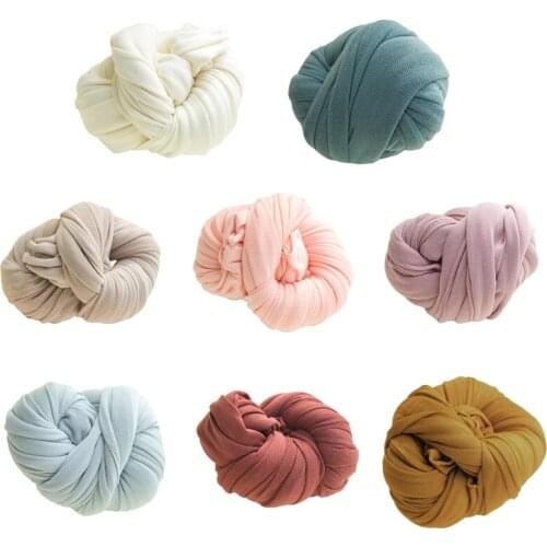 38x170cm Newborn Infant Photography Props Blanket Baby Swaddle Wrap Sleeping Bag