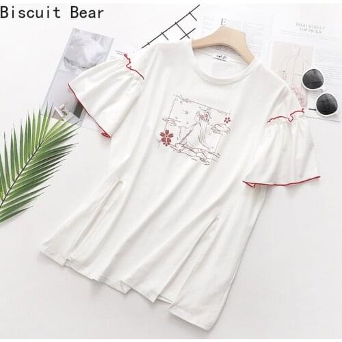 Женские футболки с длинным рукавом Biscuit Bear China At AliExpress