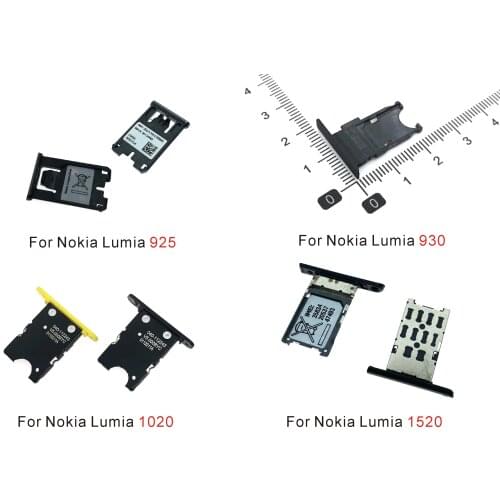 SIM Card Tray Cover for Nokia Lumia 920 925 930 1020 1520 Black White Blue Red
