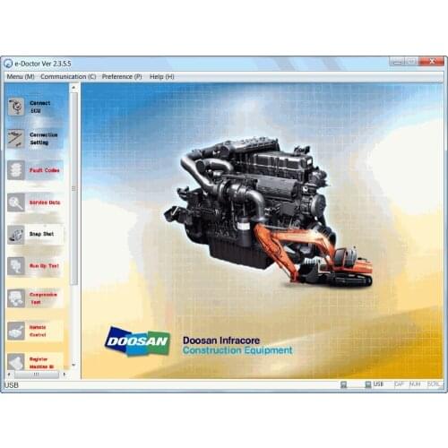 Doosan eDoctor Engine Diagnostic 2.3.5.6 (EDIA)