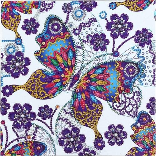 Diy 5D Full Diamond Embroidery Flower Diamond Mosaic Butterfly Diamond Painting Animal Rhinestones Pictures Display Gift