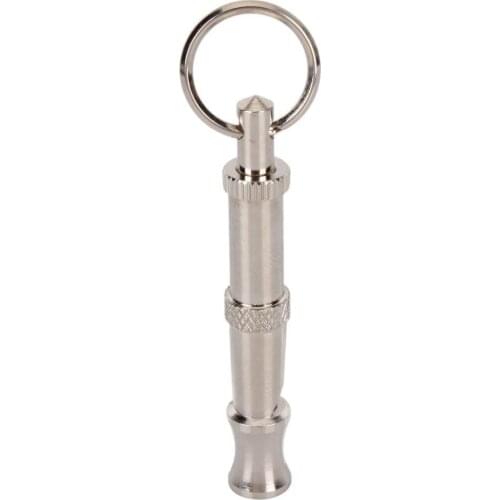 Training UltraSonic Sound Dog Whistle Silver Color
