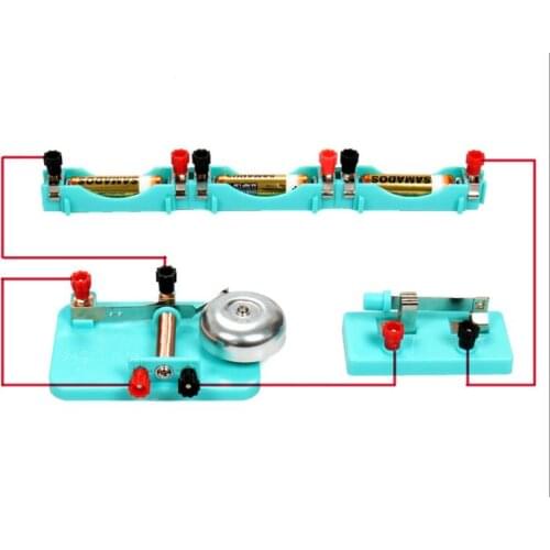 Electric Bell junior high school physical electrical experiment equipment relay principle teaching aids no battery