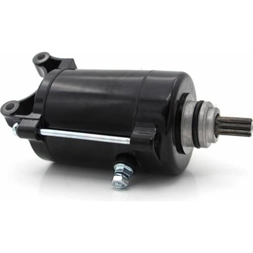 Motorcycle Electrical Starting Motor Starter for Honda CG125 CG150 CGL125 HJ125-7 9T Teeth Chinese GN125H CG Engine Type Black