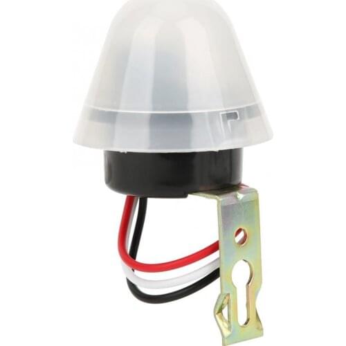 Automatic Auto On Off Photocell street Light Switch 10A AC 220V Sensor Switch Photo Control Photoswitch for Factories Gardens