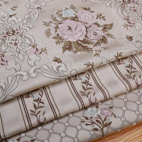 HLQON Euramerican style Fabric For DIY Cushion Material Curtain,Quilting & Sewing Sofa,chair,patchwork Table Cloth