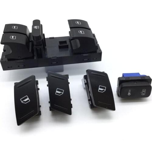 New For SKODA Octavia MK2 Yeti 03-14 Power Window Door Control Switch Button 1Z0962125A 1Z0959858B 1Z0959856 1Z0959855