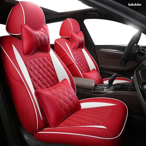 KOKOLOLEE Custom Leather car seat cover For MINI COOPER MINI ONE PACEMAN CLUBMAN COUNTRYMAN COUPE Automobiles Seat Covers auto