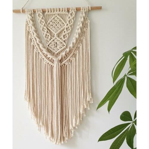 Macrame Wall Hanging Tapestry Modern Macrame Art Home Decor