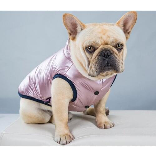New Winter Things Warm Pet Clothing Snowsuit Puppy Clothes Dog Petty Small Medium Dog Coat Padded Vest French Bulldog Clothes