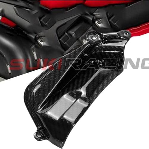 Panigale V4 V4S Carbon Fiber Motorcycle Right Cam Cover Section For Ducati Panigale V4 V4S 2018 2019 2020
