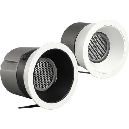 Dimmable Recessed LED Downlights 18W 15W 12W 9W CREE COB LED Ceiling Lamp SpotLight Lamp narrow Side Opening Indoor Lighting