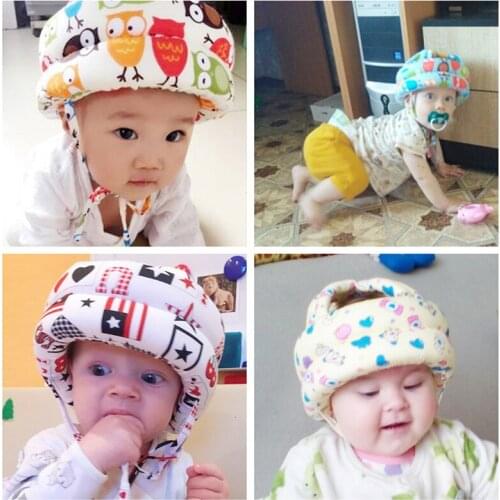 Safety Toddler Infant Helmet Adjustable Anti-collision Protective Baby Hat Learn to Walk Hat Play Helmet Soft Harnesses Cap