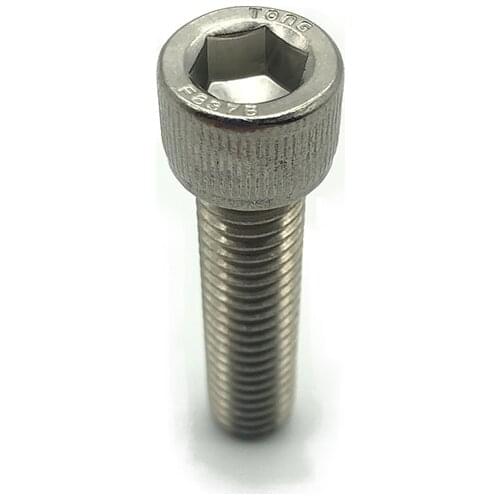 M9 x16/20/25/30/35/40/45/50mm allen bolt hexagon socket grain cap head male screw 1mm/1.25mm pitch thread metric stainless steel