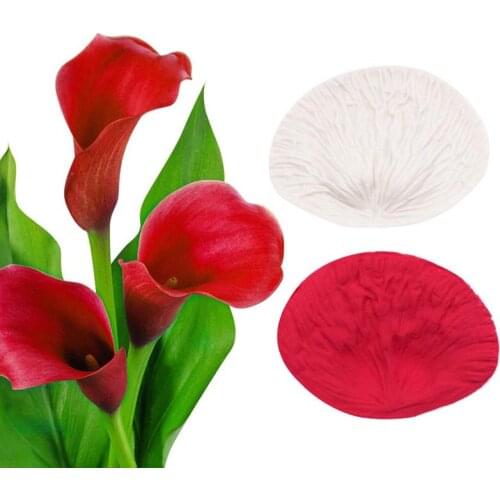 Pretty 2 Pcs Decorating Tools Petal Vein Mould Chocolate Molds Cupcake Decorations FBE2