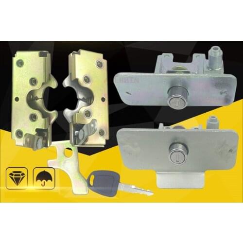 For DOOSAN DH55/60/80-5/7 DX DAEWOO excavator back cover lock reverse lock assembly hood lock excavator accessories