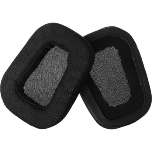 1Pair Replacement Earpads Ear Cushion for Logitech G933 G633 Artemis Spectrum Surround Gaming Headset Over Ear Headphones