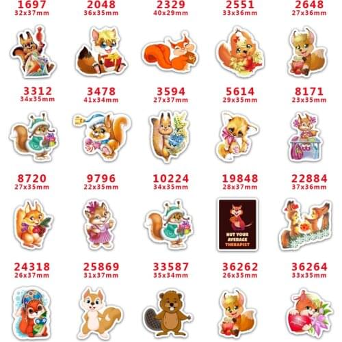 10 Pcs Cartoon Planar Resin Cabochons PR1697