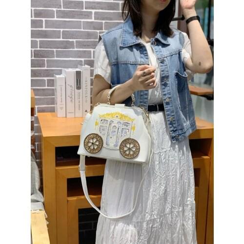 26x21CM New Style Women Handbag Messenger Bags Creative Carriage Bags a6927