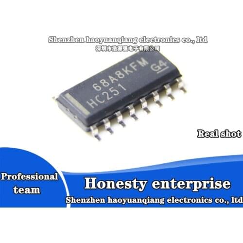 5PCS Genuine original HC251 74HC251D SN74HC251DR multiplexer patch SOP-16