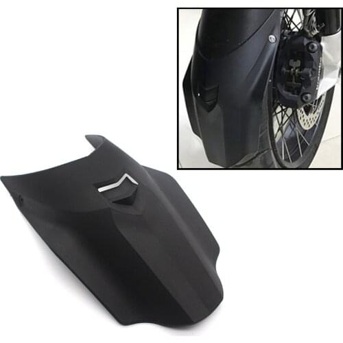 Pokhaomin Motorcycle Black Front Wheel Mudguard Fender Extender Extension Cover For BMW R1200GS R1200 GS Adventure 2014-2018