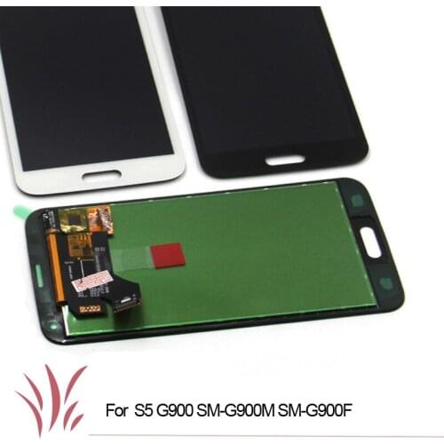 For Galaxy S5 G900 Display For Samsung Galaxy S5 G900 G900F LCD Display Touch Screen Digitizer Assembly