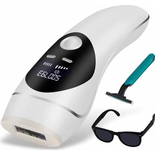 999999 Flash IPL Laser Epilator LCD Laser Epilator Women Painless Hair Remover Machine Facial Epilator Whole Body Hair Removal