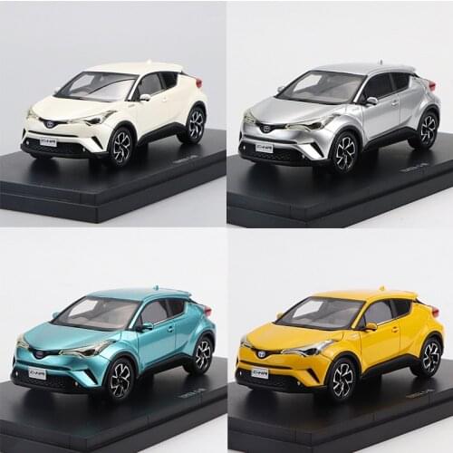 1/43 TOYOTA CHR SUV Resin Simulation Car Model Static Adult Collection Vehicle Decoration Boy Toy Display Gift Souvenir Ornament