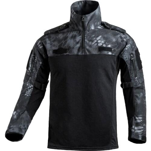 Men Outdoor Military Uniform Tactical Suits Camouflage Hunting Clothes Paintball Airsoft Sniper Combat Shirt Jersey Long Sleeve