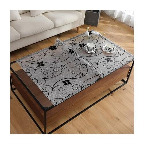 New PVC Waterproof Anti-Hot Tablecloth Soft Glass Transparent Table Cover Kitchen Home Decor Coffee Tablecloths