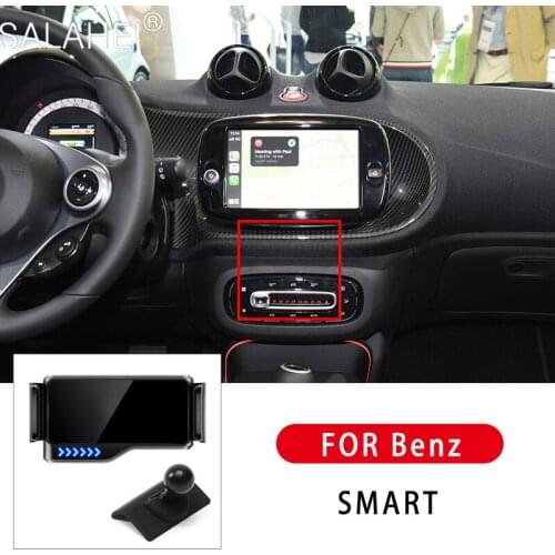 New Hot Sales Phone Holder For Benz SMART Best Price Electrical Support Stand Cell Accessories Bracket For Iphone 11 12 Pro MAX