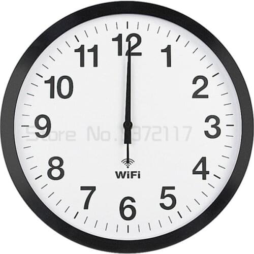 20 inch Smart WIFI Automatic Time Synchronization Network Clock Mute Wall Clock Modern Minimalist Living Room Quartz Home Clock